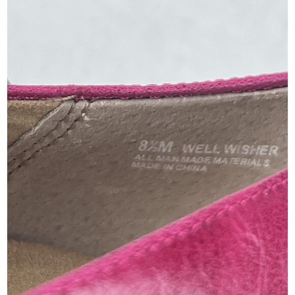 Aerosoles Well Wisher Shoes Womens 8.5M Pink Bowtie Peep Toe Espadrille Wedges - Picture 12 of 14